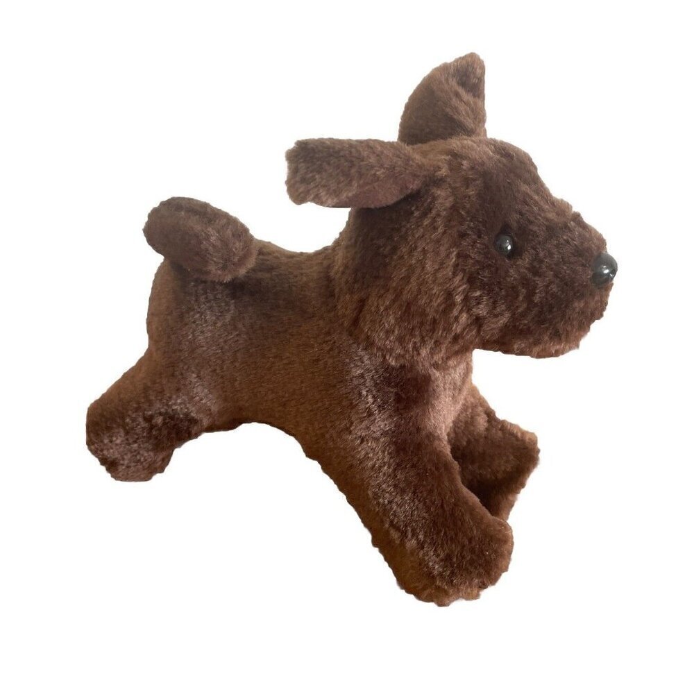 American Girl AG Doll Pet Dog Chocolate Lab Plush Poseable Retired 2014 BK881